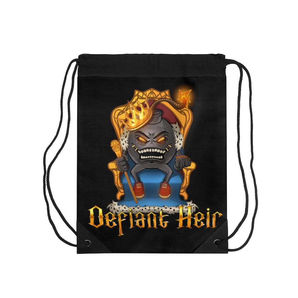 Defiant Heir Drawstring Bag