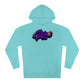 Official Rezno Purple Logo Hoodie (Front/Back)