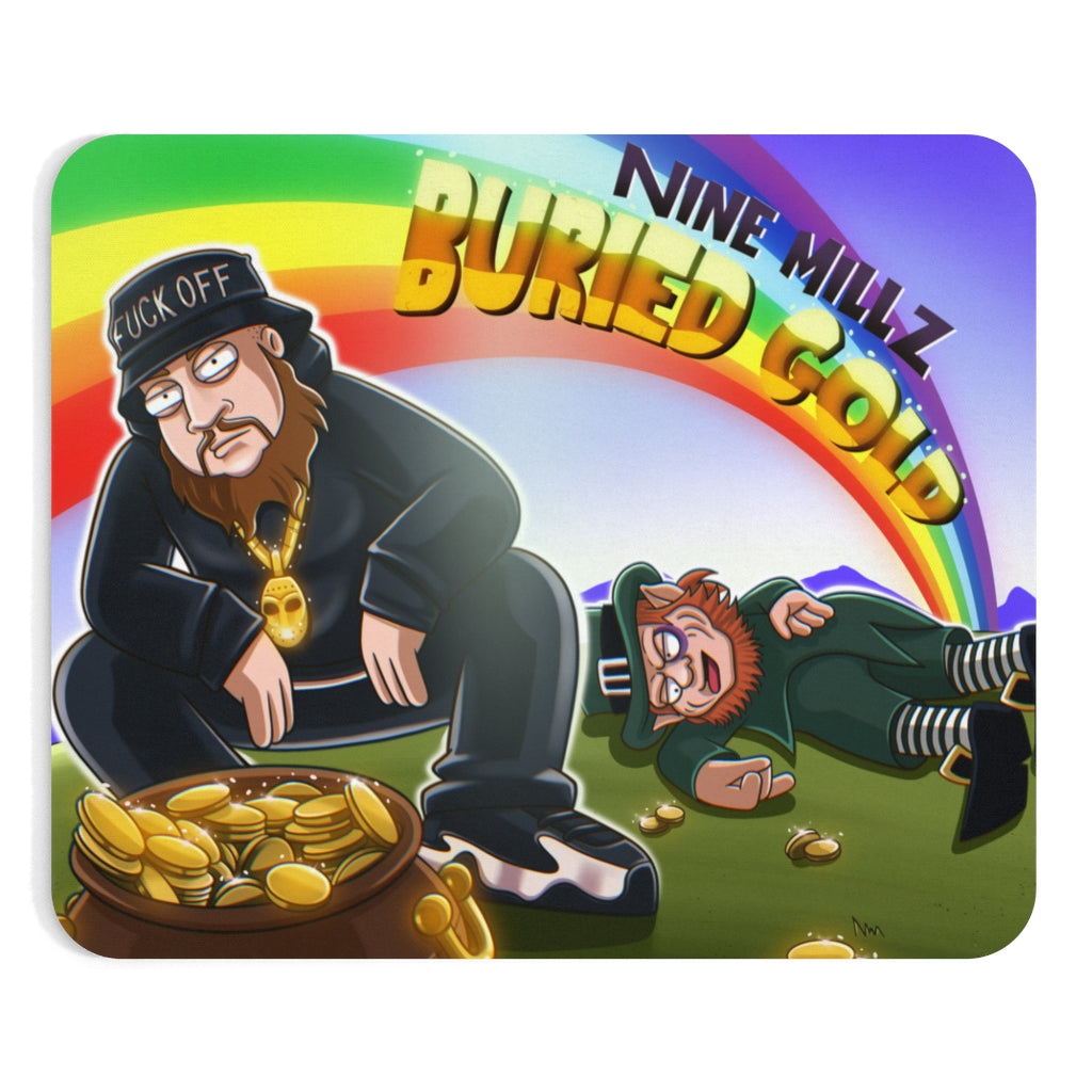 Nine Millz Buried Gold Mouse Pad