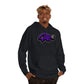 Official Rezno Purple Logo Hoodie (Front/Back)