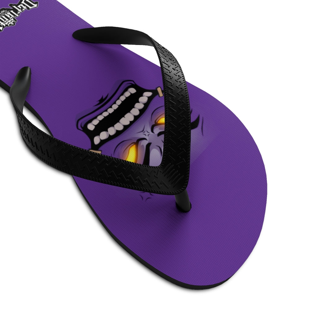 Defiant Heir Flip Flops Purple