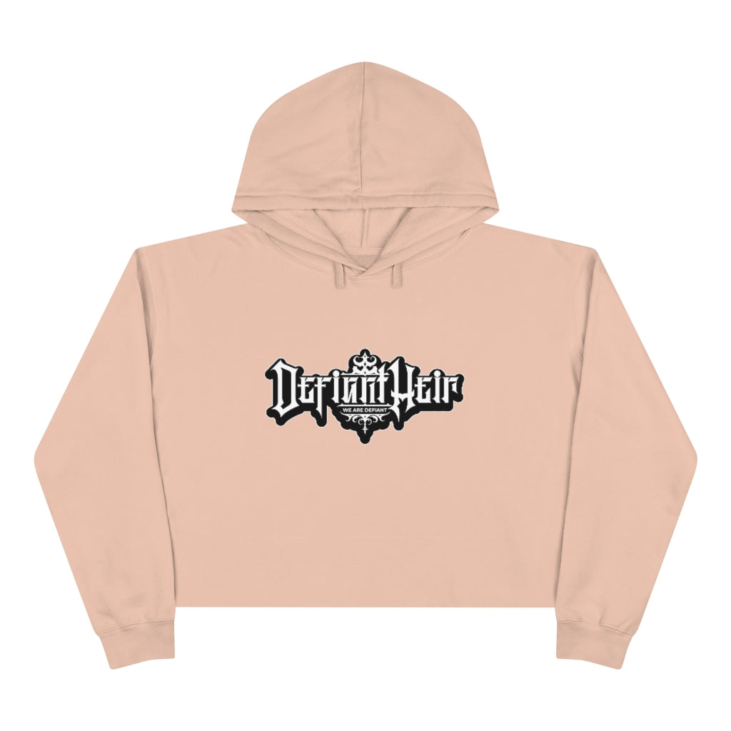 Official Defiant Heir "We Are Defiant" Women's Crop Hoodie